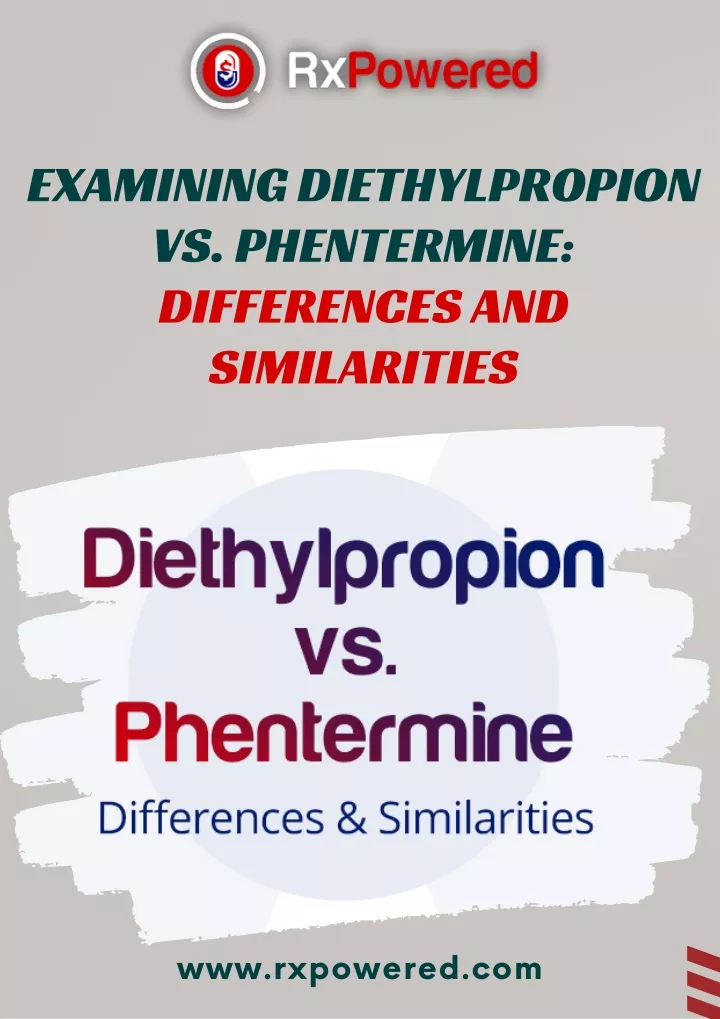 examining diethylpropion vs phentermine