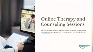 BetterLYF: Online Therapy Sessions in India