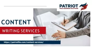 Elevate Your Brand with Expertise: Content Writing Services