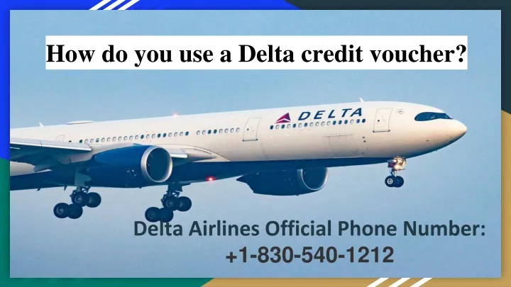 how do you use a delta credit voucher