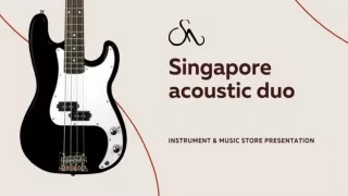 Singapore acoustic duo