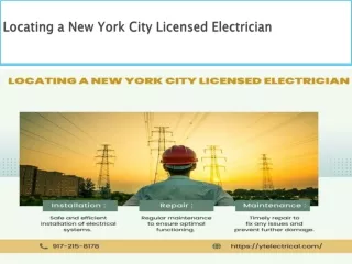 Locating a New York City Licensed Electrician
