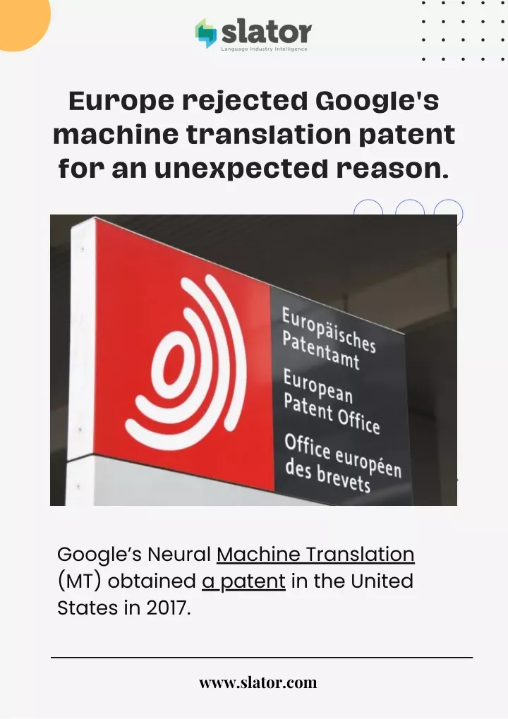 europe rejected google s machine translation