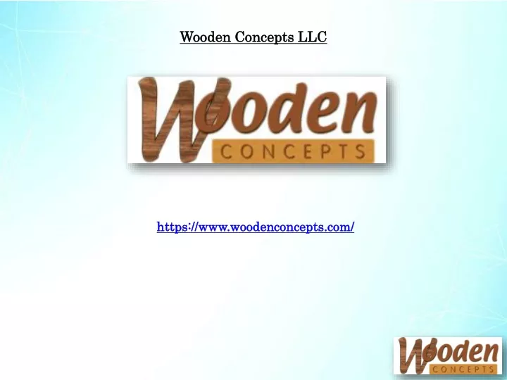 wooden concepts llc