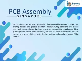 PCB Assembly Singapore