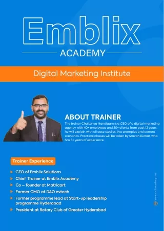 Best Digital Marketing Institute in Hyderabad