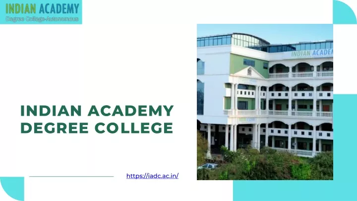 indian academy degree co llege