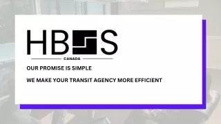 ADA and Paratransit Scheduling and Dispatch Software by HBSS Canada