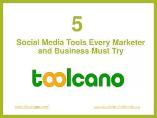 5 Social Media Tools Every Marketer and Business Must Try toolcano