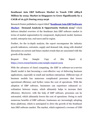 southeast asia erp software market to touch