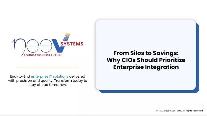 from silos to savings why cios should prioritize