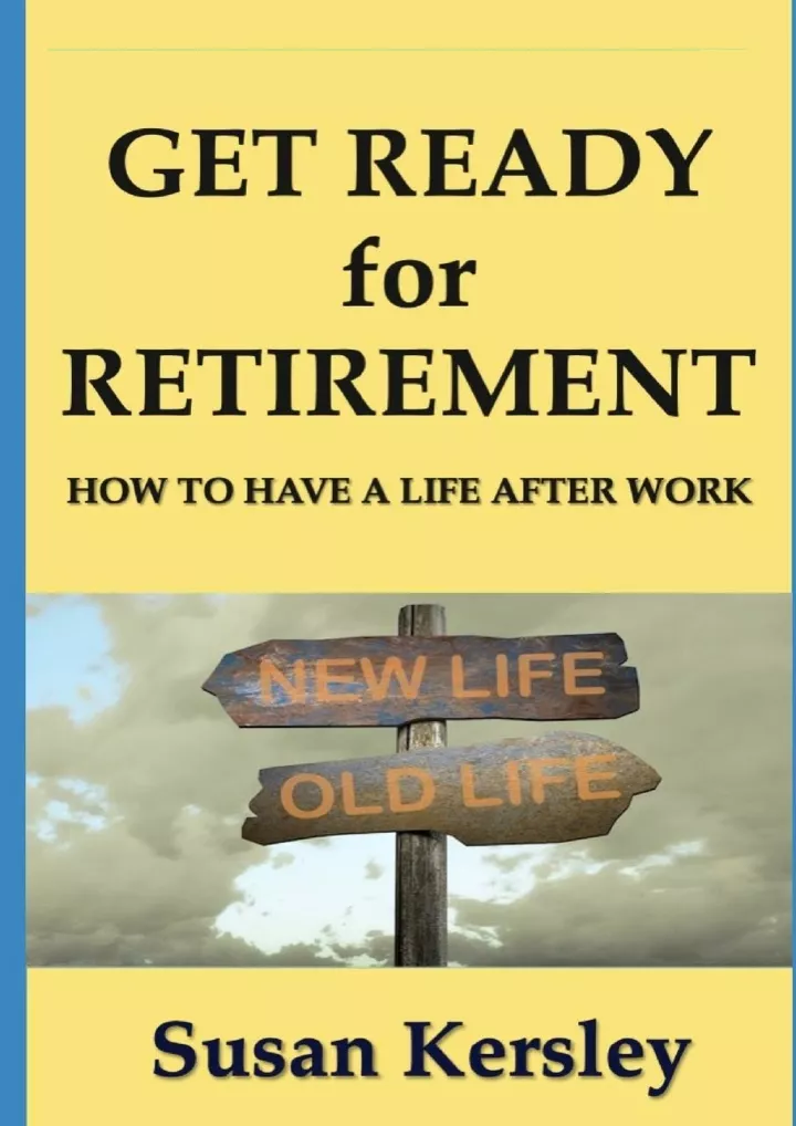 pdf read online get ready for retirement