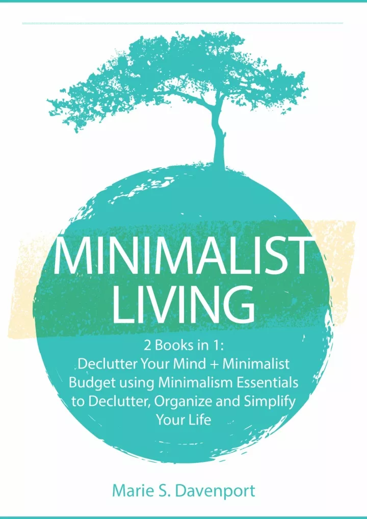 pdf minimalist living 2 books in 1 declutter your