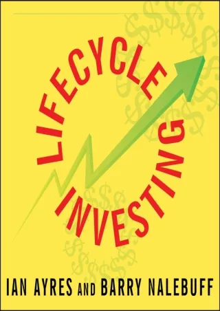 ✔DOWNLOAD⭐ Book [PDF]  Lifecycle Investing: A New, Safe, and Audacious Way to Im