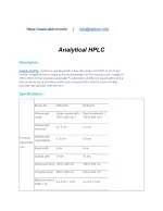 Analytical HPLC - slide 1