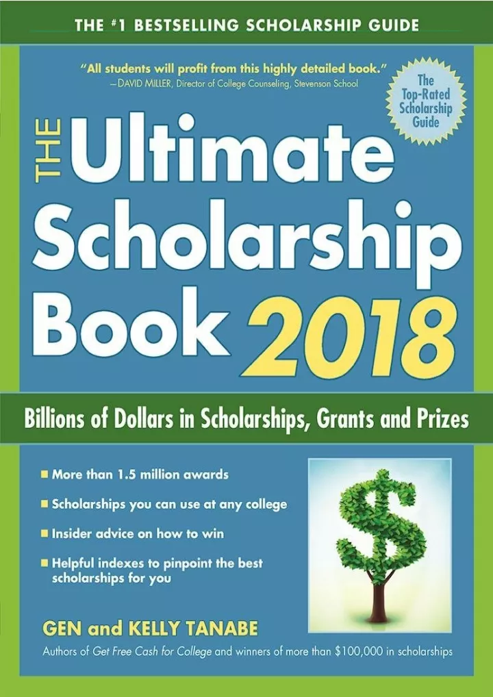 download pdf the ultimate scholarship book 2018