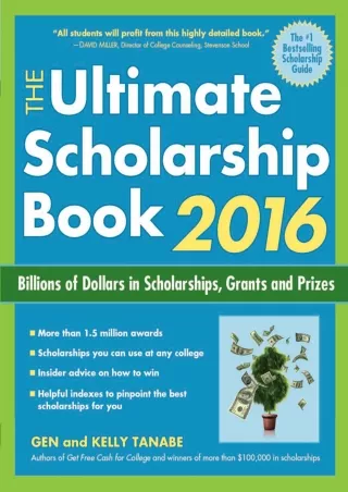 ✔DOWNLOAD⭐ Book [PDF]  The Ultimate Scholarship Book 2016: Billions of Dollars i