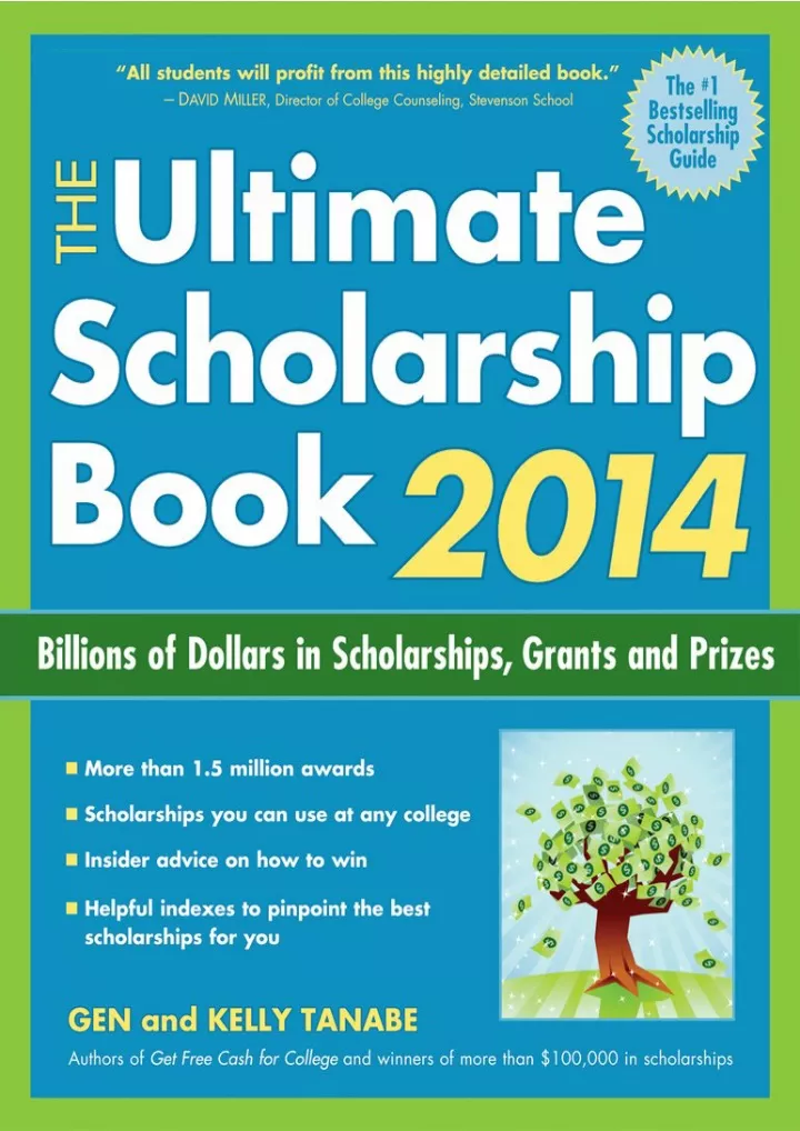 download pdf the ultimate scholarship book 2014