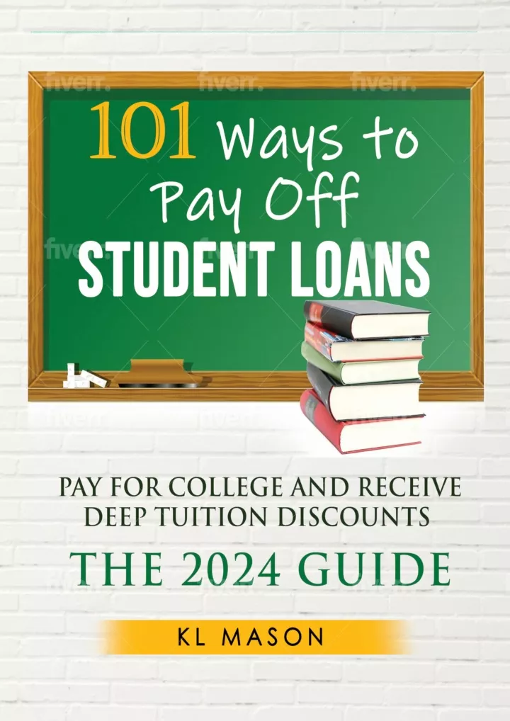 pdf 101 ways to pay off student loans