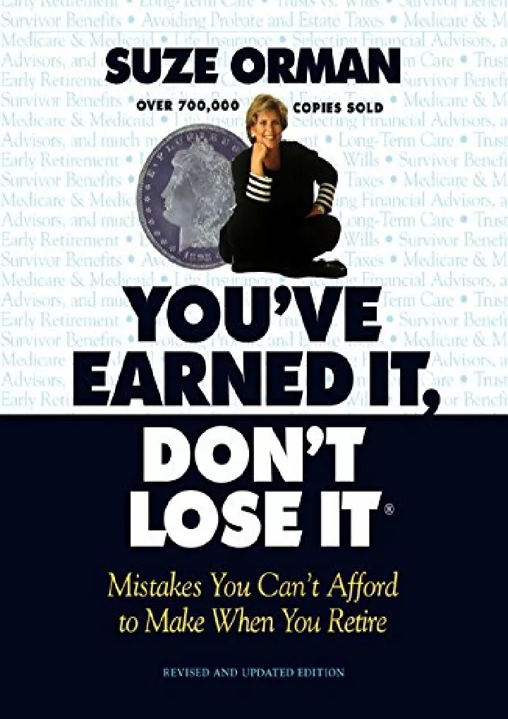 read download you ve earned it don t lose