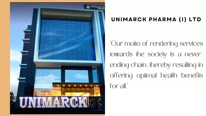 unimarck pharma i ltd