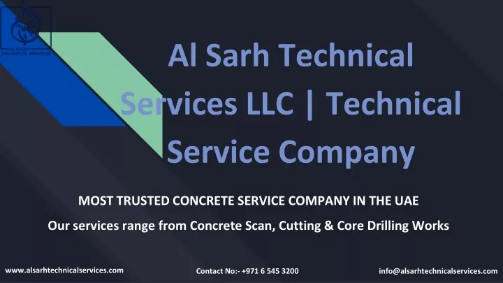 al sarh technical services llc technical service company