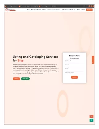Etsy Listing Services in Gurgaon