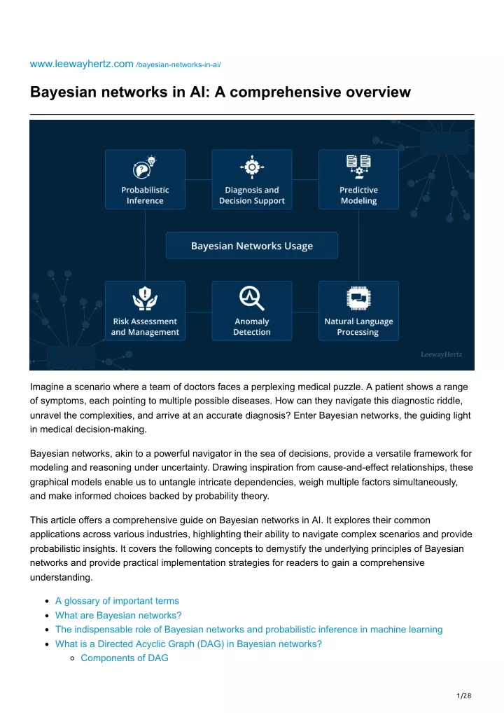 www leewayhertz com bayesian networks in ai