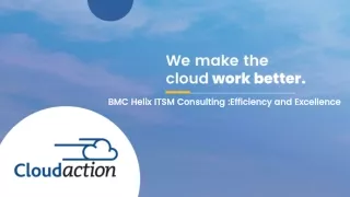 bmc helix itsm consulting efficiency