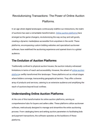 Revolutionizing Transactions_ The Power of Online Auction Platforms (1)