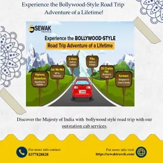 Experience the Bollywood-Style Road Trip Adventure of a Lifetime!
