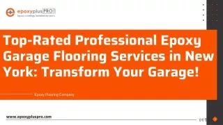 Top-Rated Professional Garage Flooring Services in New York - EpoxyPlusPro