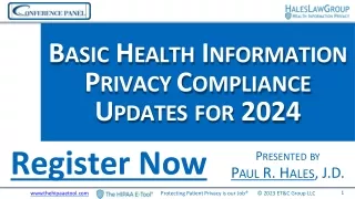 2024 Compliance Essentials: Health Information Privacy Unveiled