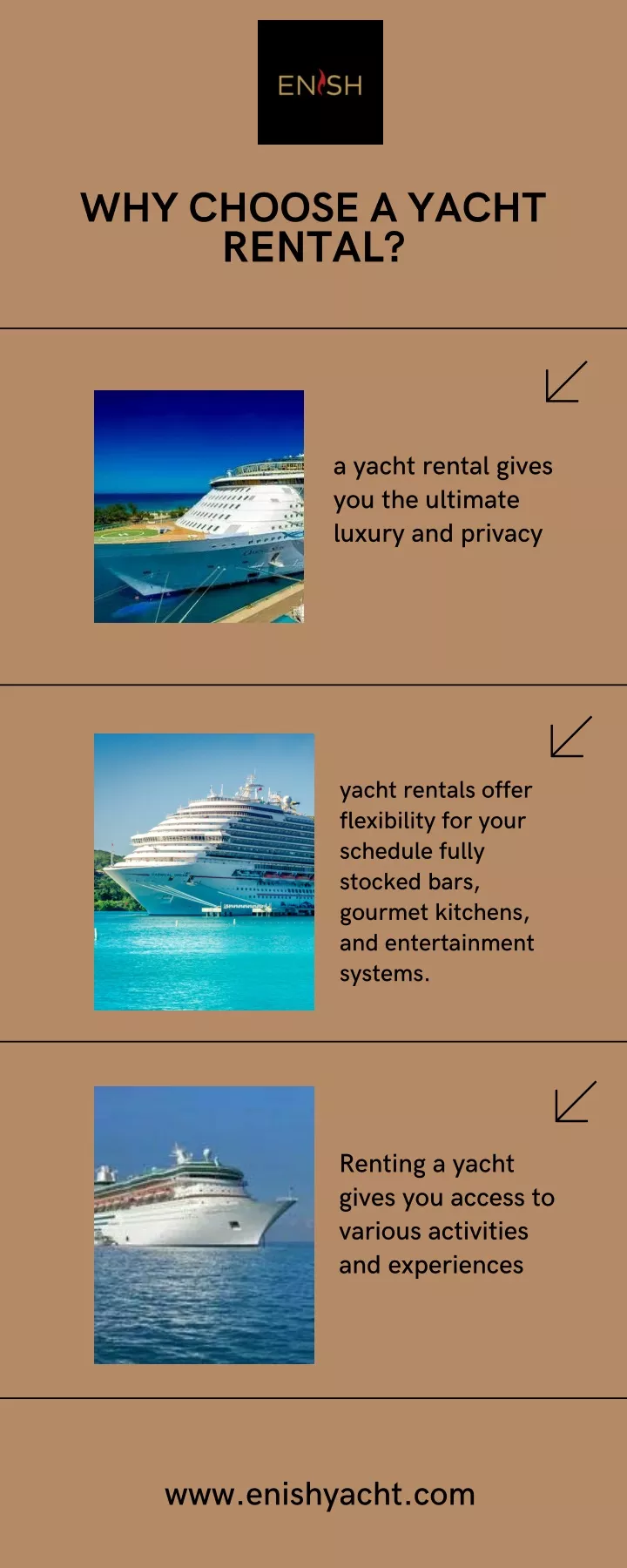 why choose a yacht rental