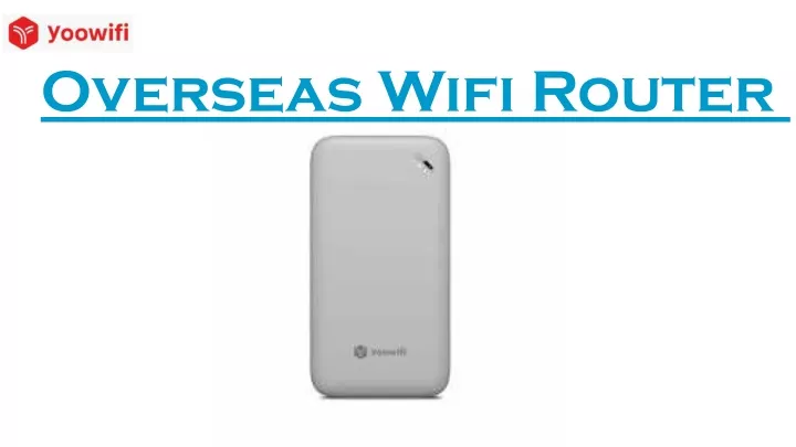 overseas wifi router