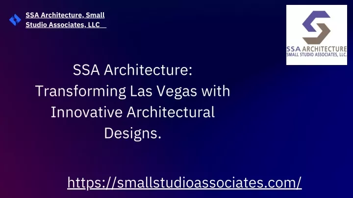 ssa architecture small studio associates llc