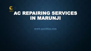 ac repairing services in marunji