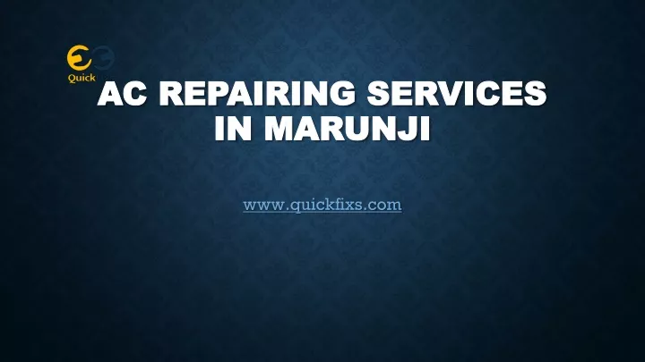 ac repairing services in marunji