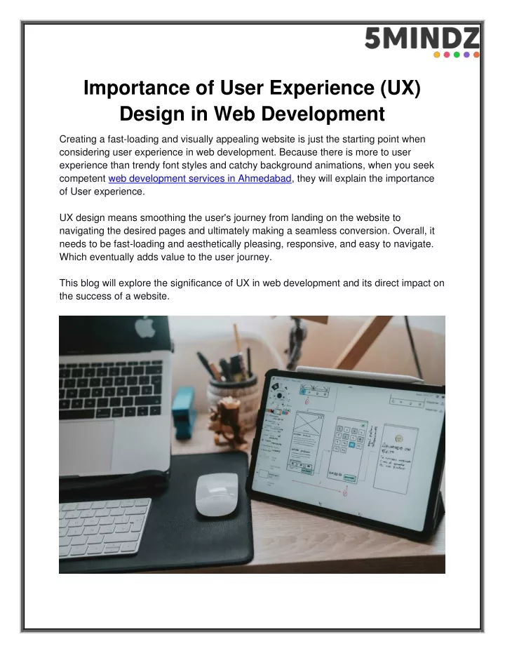 importance of user experience ux design