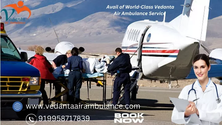 avail of world class vedanta air ambulance service