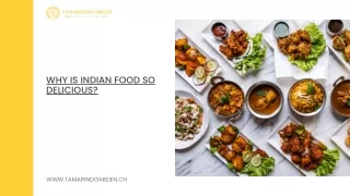 Why is Indian food so delicious