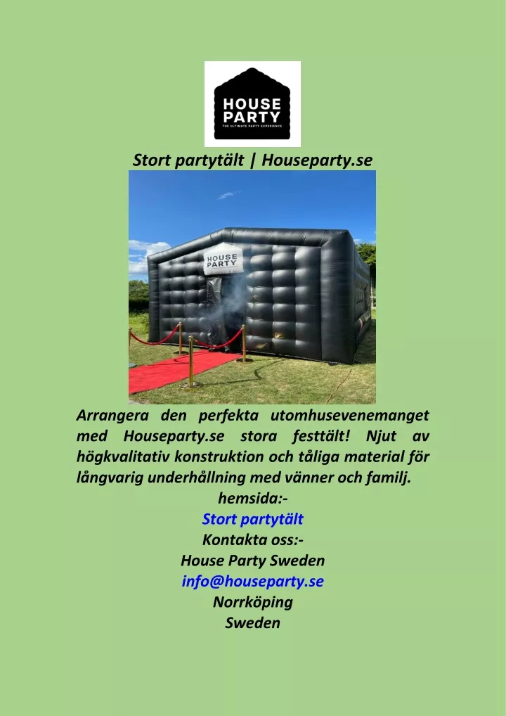 stort partyt lt houseparty se