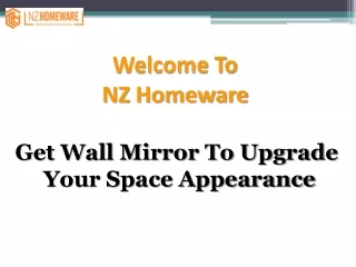 Illuminate Your Space With Our Stylish Wall Mirror In NZ