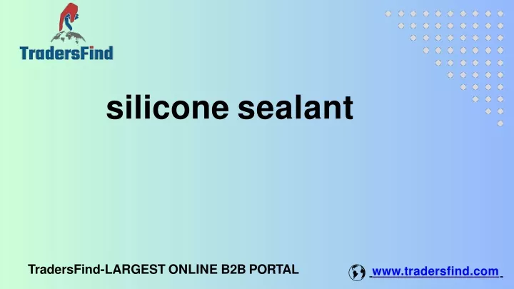 silicone sealant