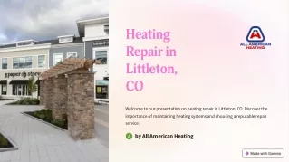 Heating Repair in Littleton, CO