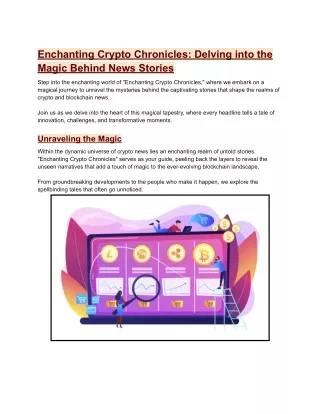 Enchanting Crypto Chronicles_ Delving into the Magic Behind News Stories