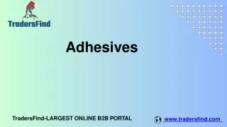 Adhesives Manufacturers & Suppliers in UAE - TradersFind