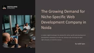the growing demand for niche specific
