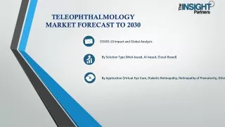 teleophthalmology market forecast to 2030