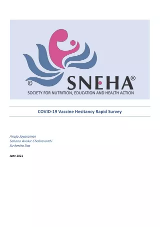 Vaccine-Hesitancy-Rapid-Surveyby-SNEHA-June-2021